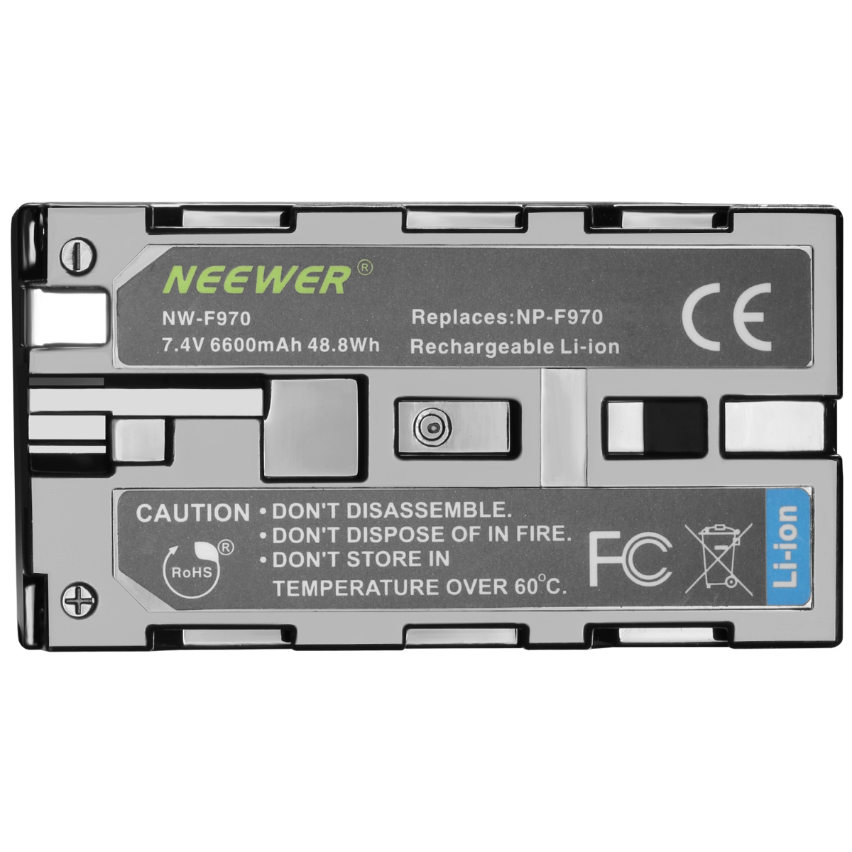 NEEWER 6600mAh Sony NP-F970互換バッテリー