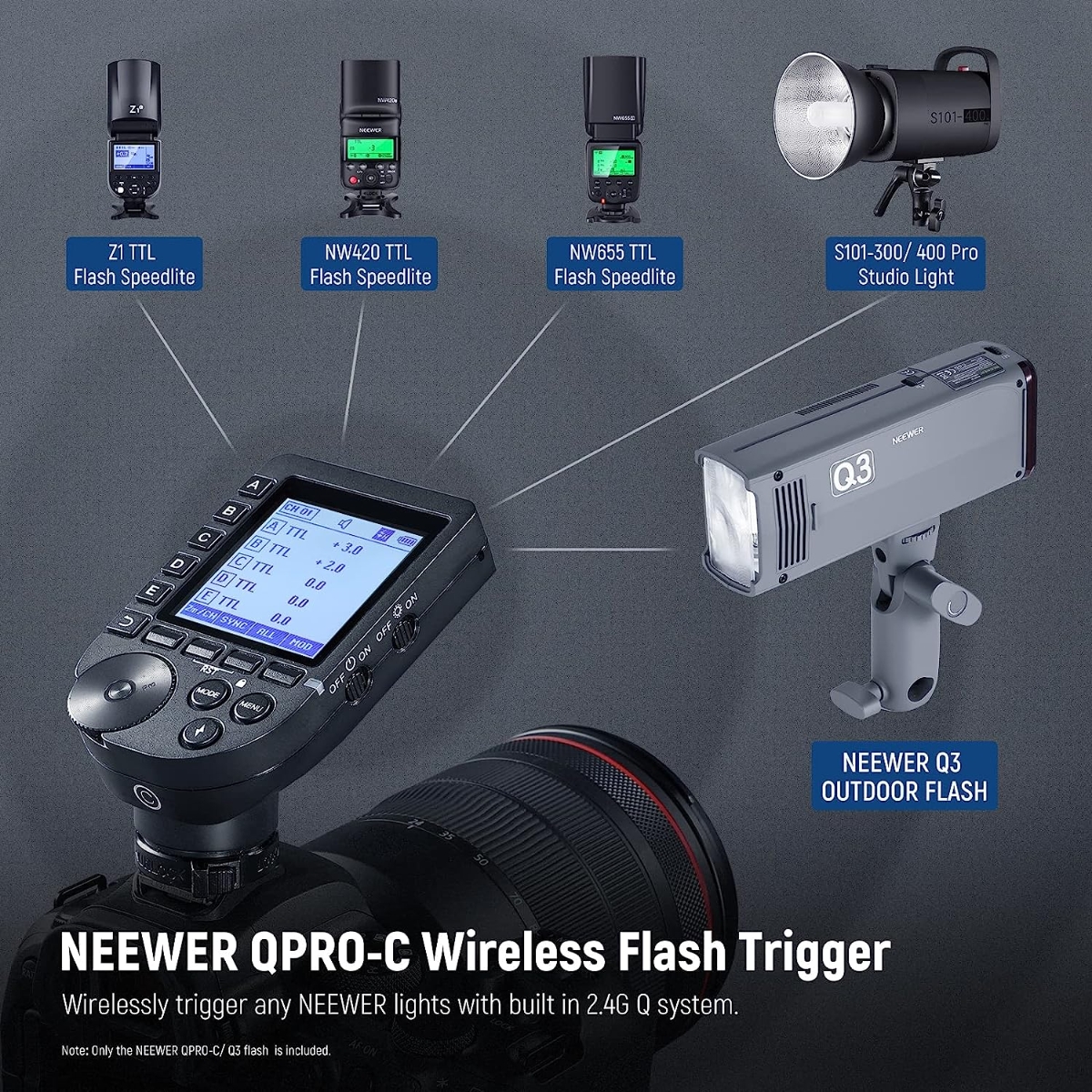 NEEWER JAPAN 公式サイト|プロ写真・撮影機材専門店. NEEWER Q3 200Ws